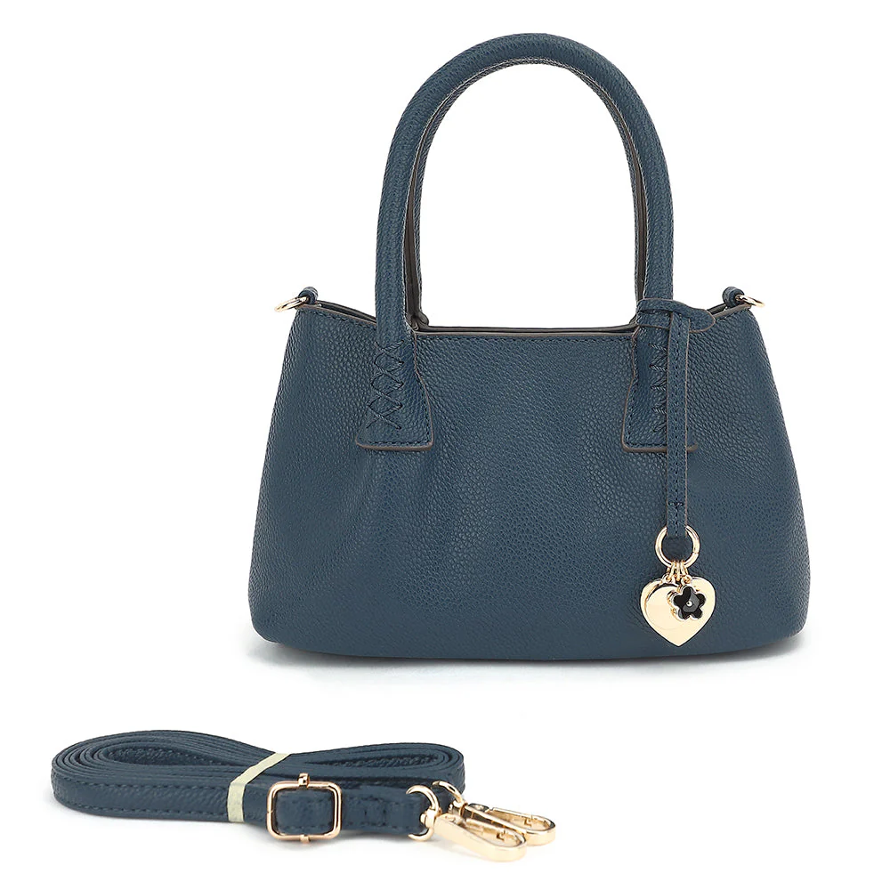 Satchel with Charm Detail - Image 2
