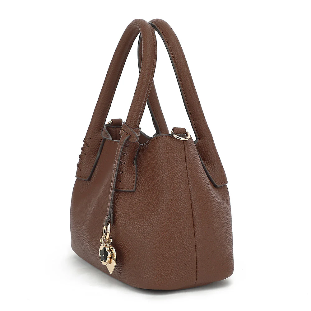 Satchel with Charm Detail - Image 5