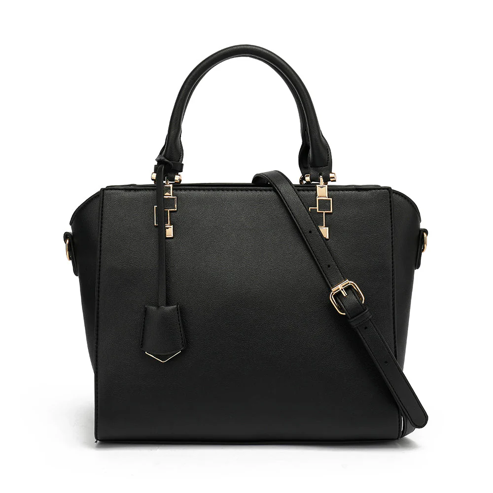 Satchel with Detachable Shoulder Strap - Image 2
