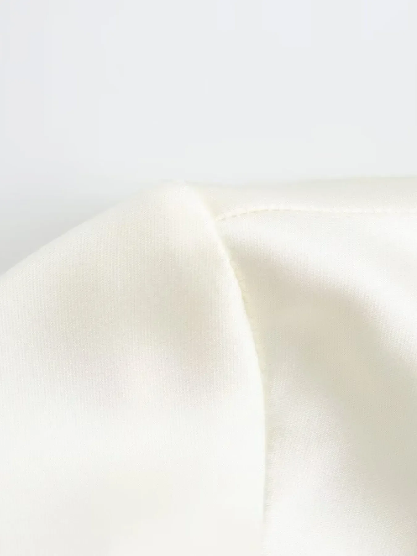 Satin Tie-Front Long Sleeve Shirt - Image 9