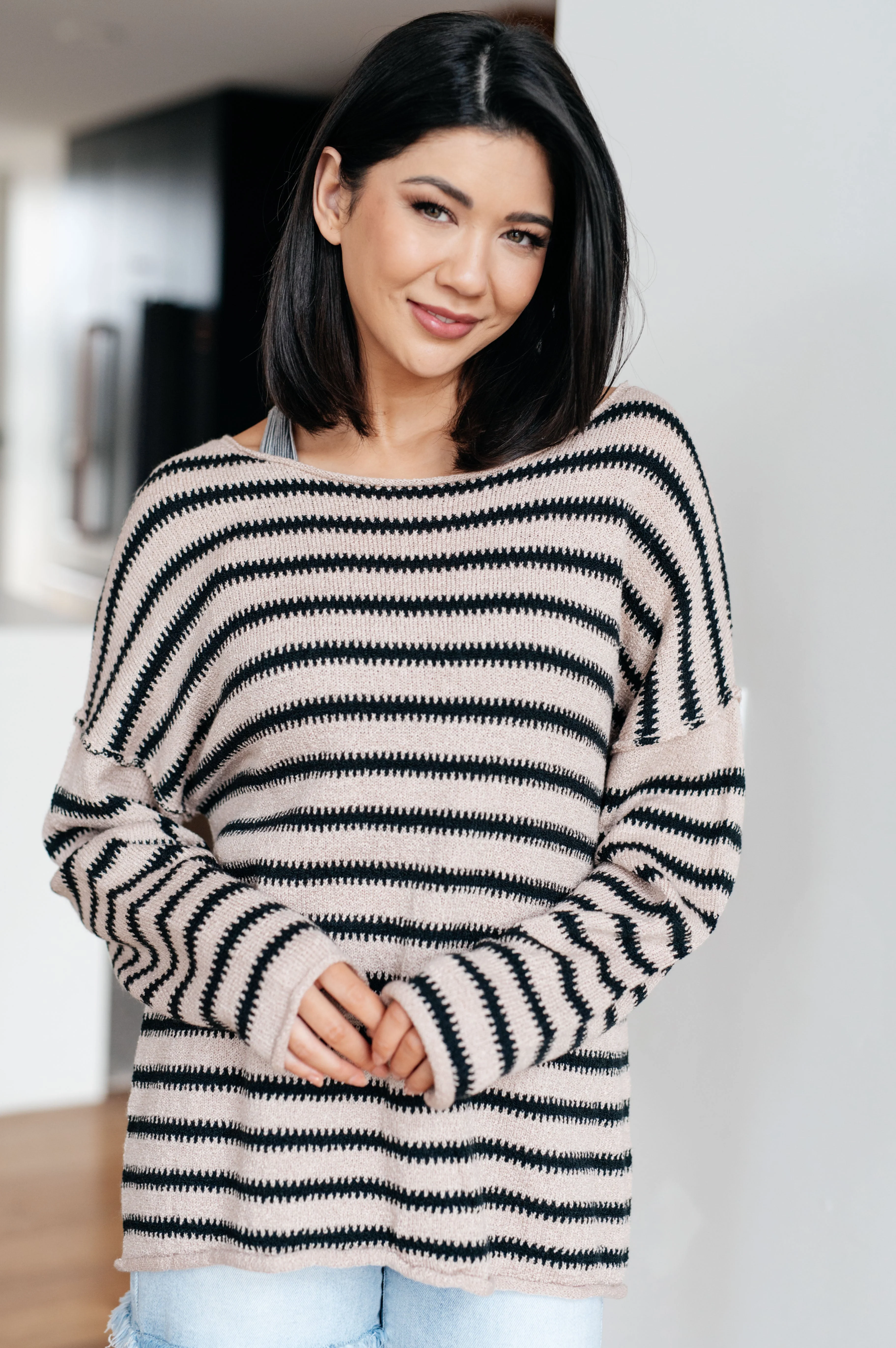 Self Assured Striped Sweater - Image 5