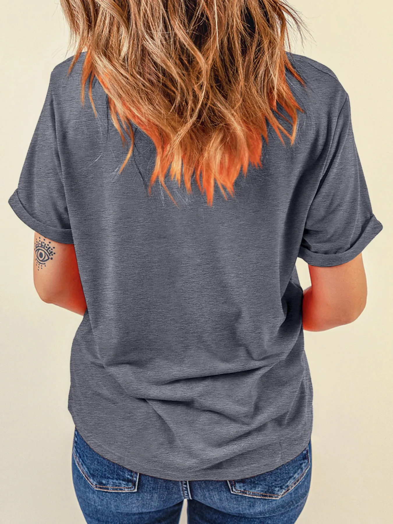 Sequin Bow Short Sleeve Tee - Image 4