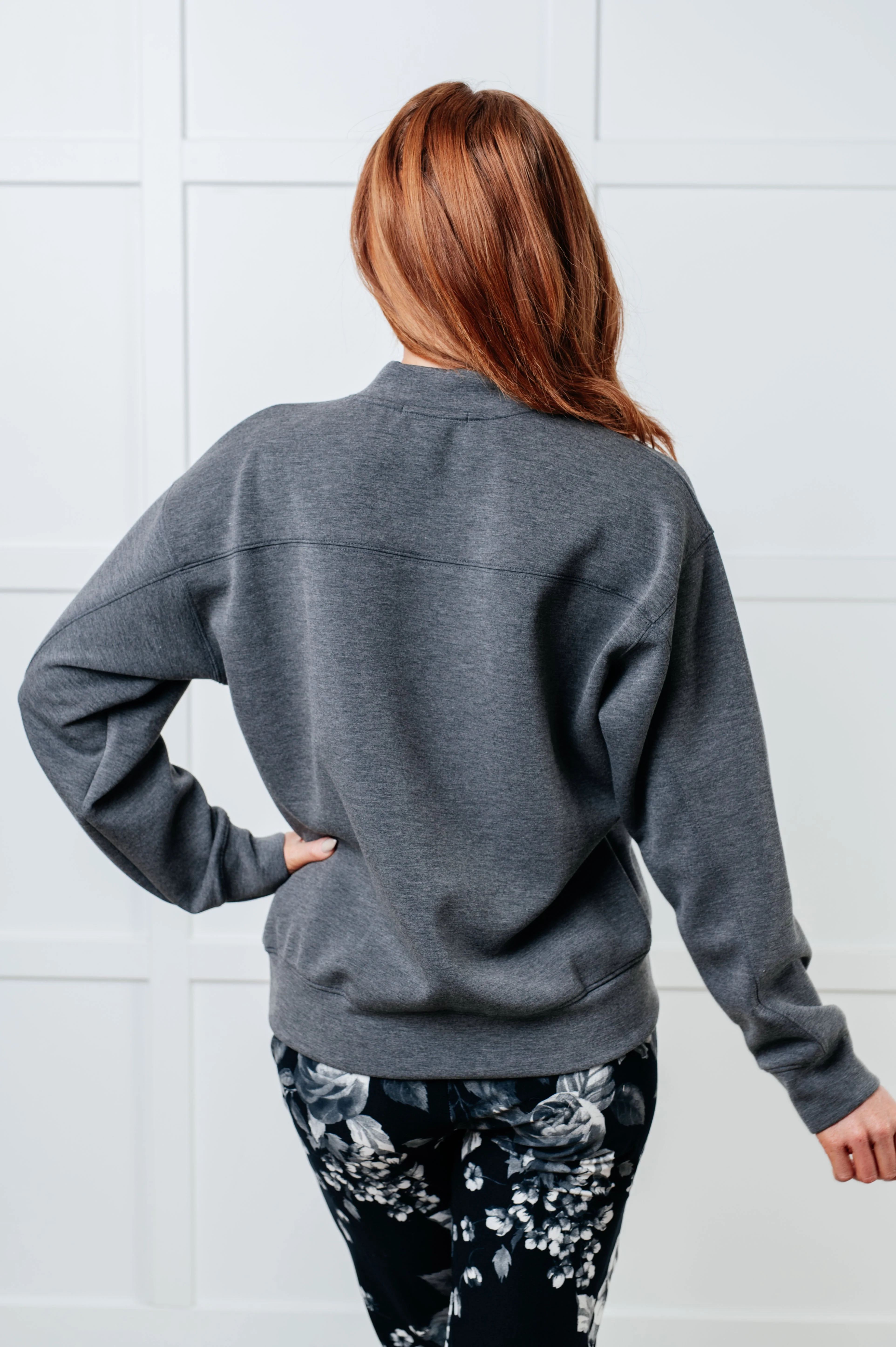 Settle In Mock Neck Sweatshirt - Image 7