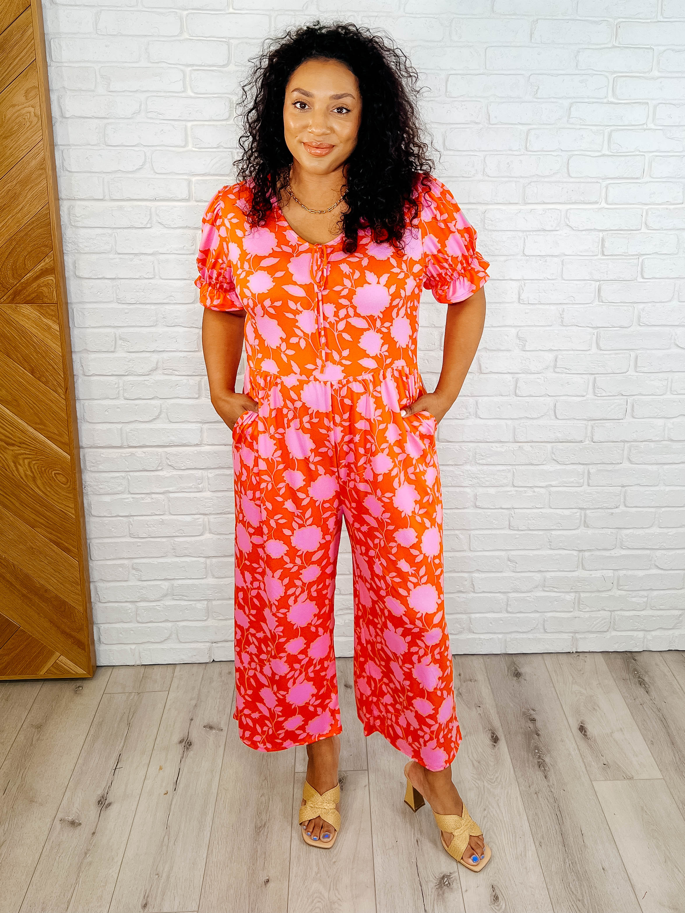 She's got Mojo Puff Sleeve Jumpsuit - Image 2