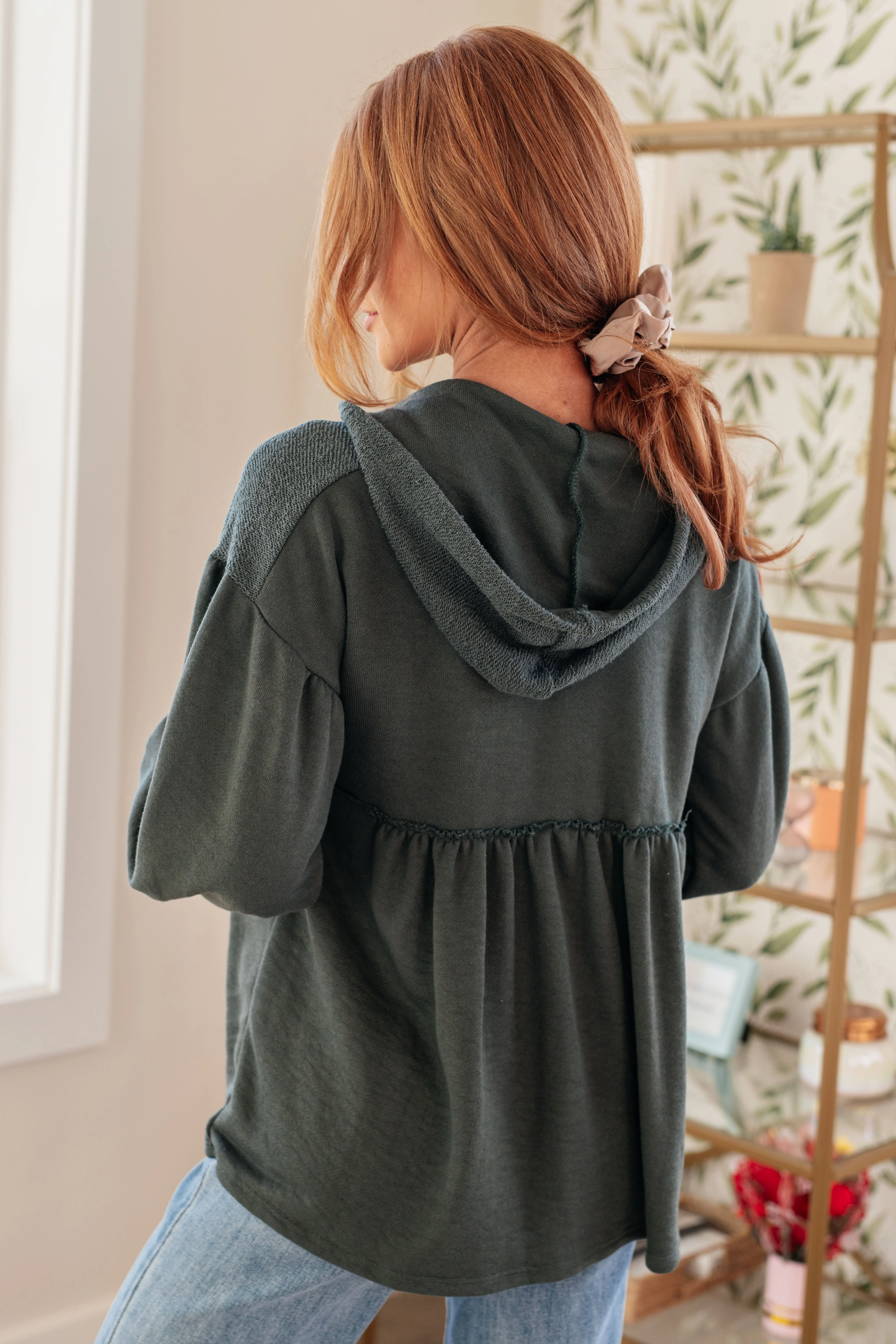 She's Not Wrong Hooded V-Neck Pullover - Image 10