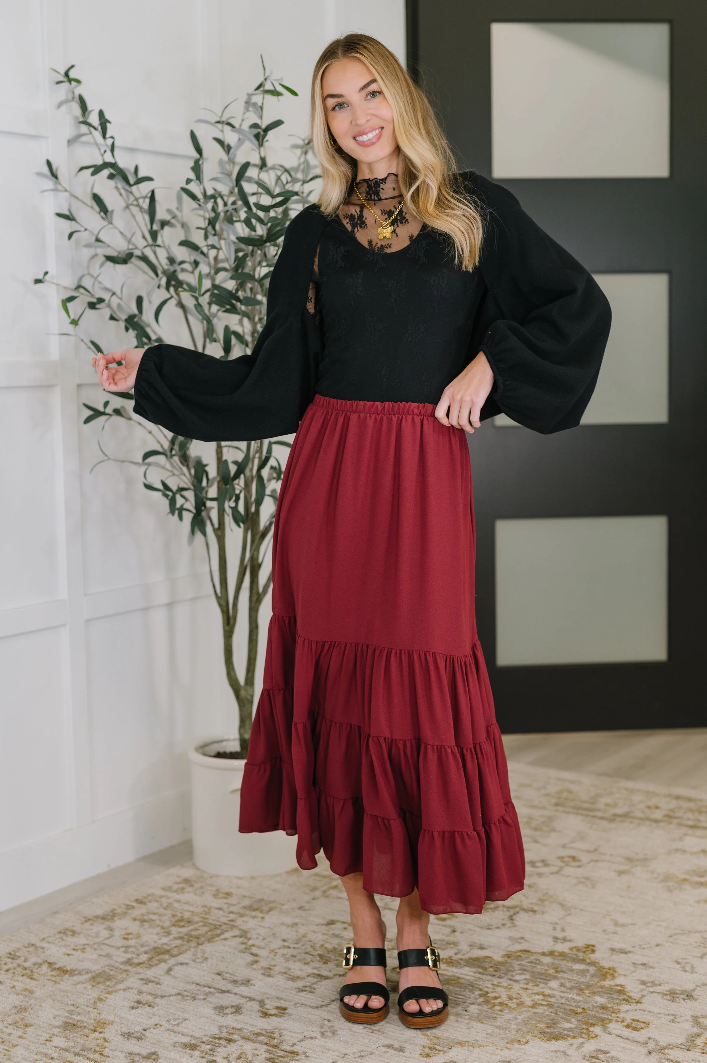 Short But Sweet Shrug in Black - Image 2