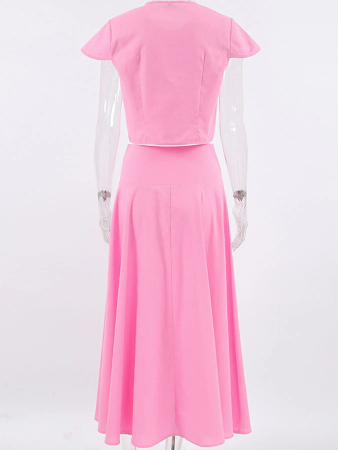 Short Sleeve Top and Skirt set - Image 11