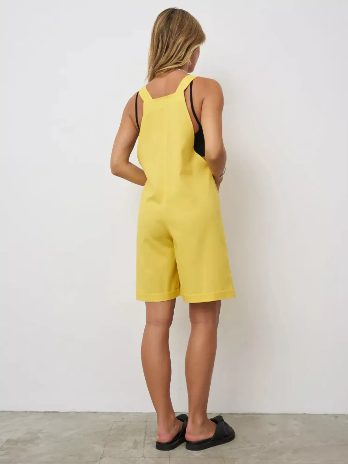 Sleeveless Tie-Strap Romper - Image 21