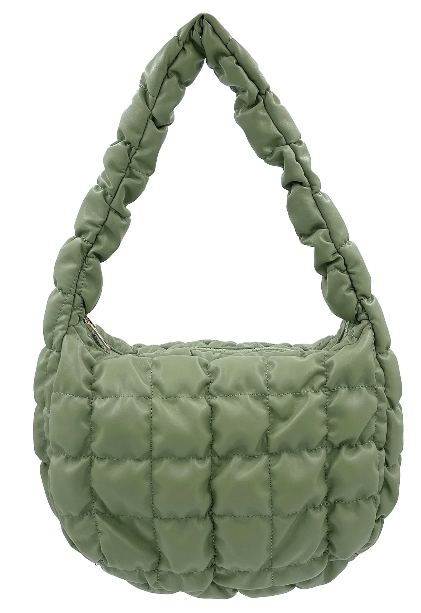 Small Quilted PU Bag - Image 11