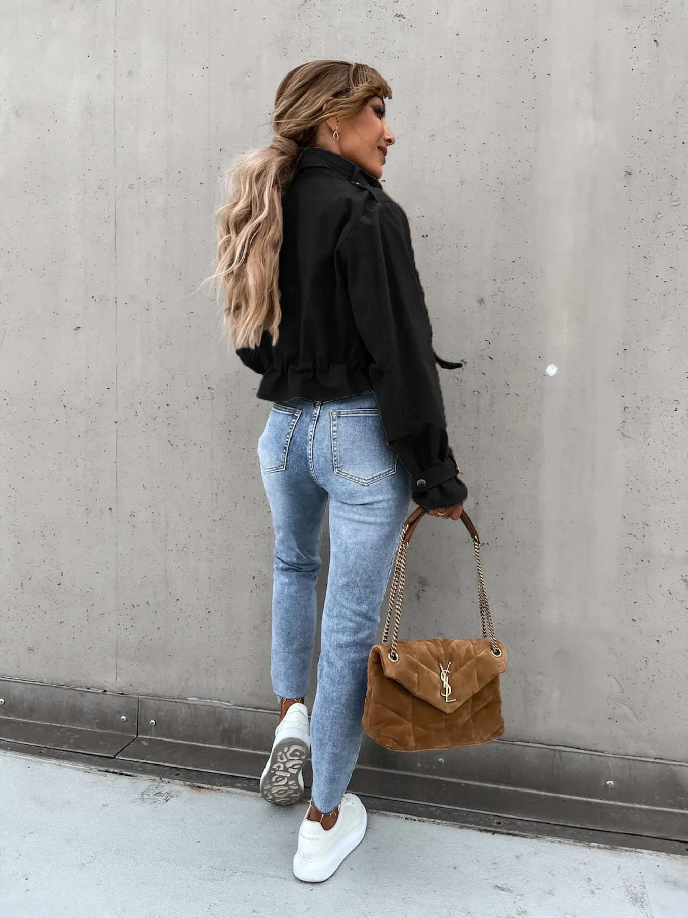 Snap Down Long Sleeve Jacket - Image 11