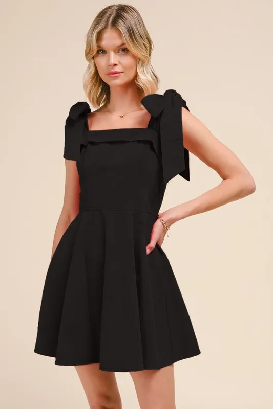SO ME Fit and Flare Washed Gameday Dress - Image 5