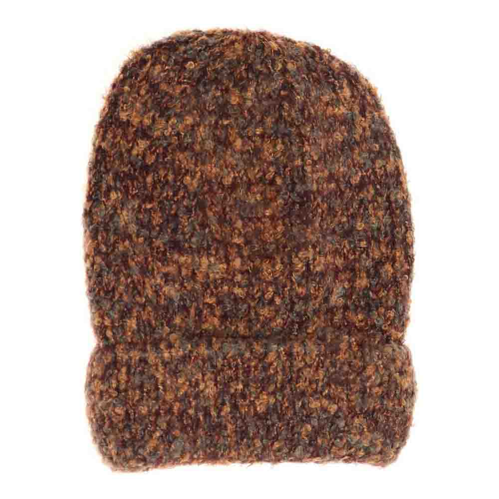 Soft Boucle Knit Cuff C.C Beanie - Image 3
