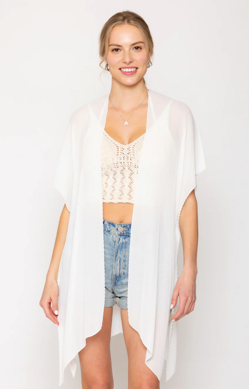 Solid Chiffon Ruana - Image 4