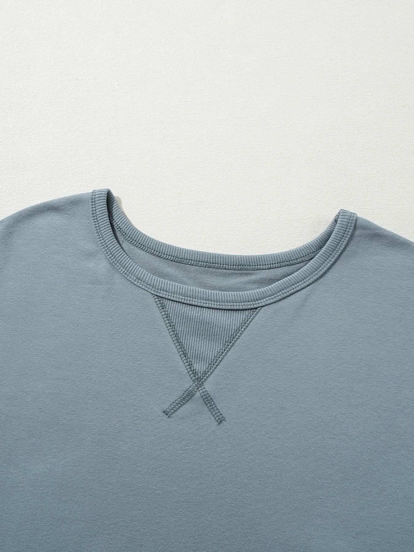 Solid Color Cap Sleeve Drop Waist T Shirt Dress - Image 15