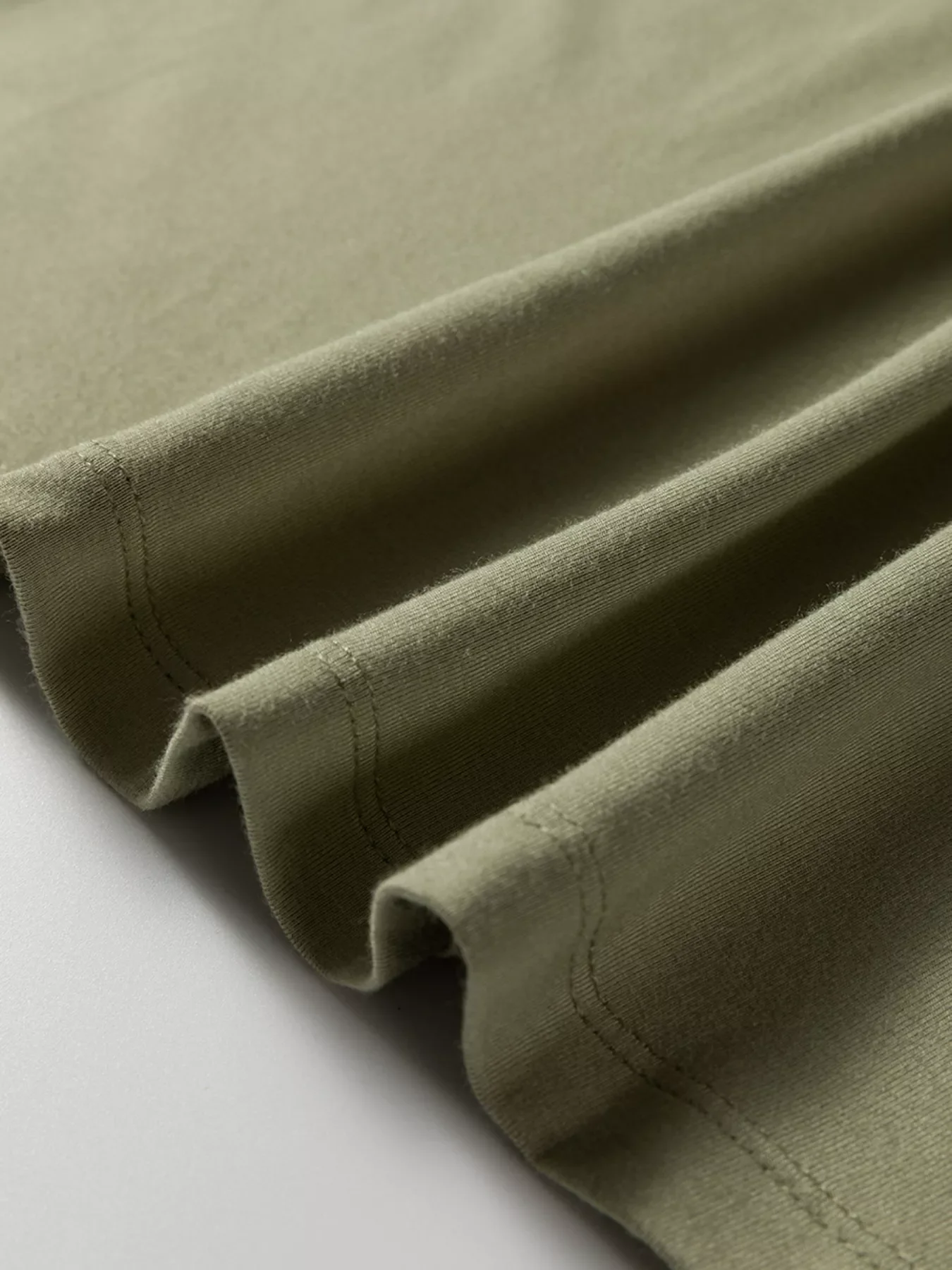 Solid Color Long Sleeve Fitted Top - Image 5