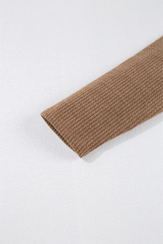 Solid Corduroy Button-Up Long Sleeve Jacket - Image 14