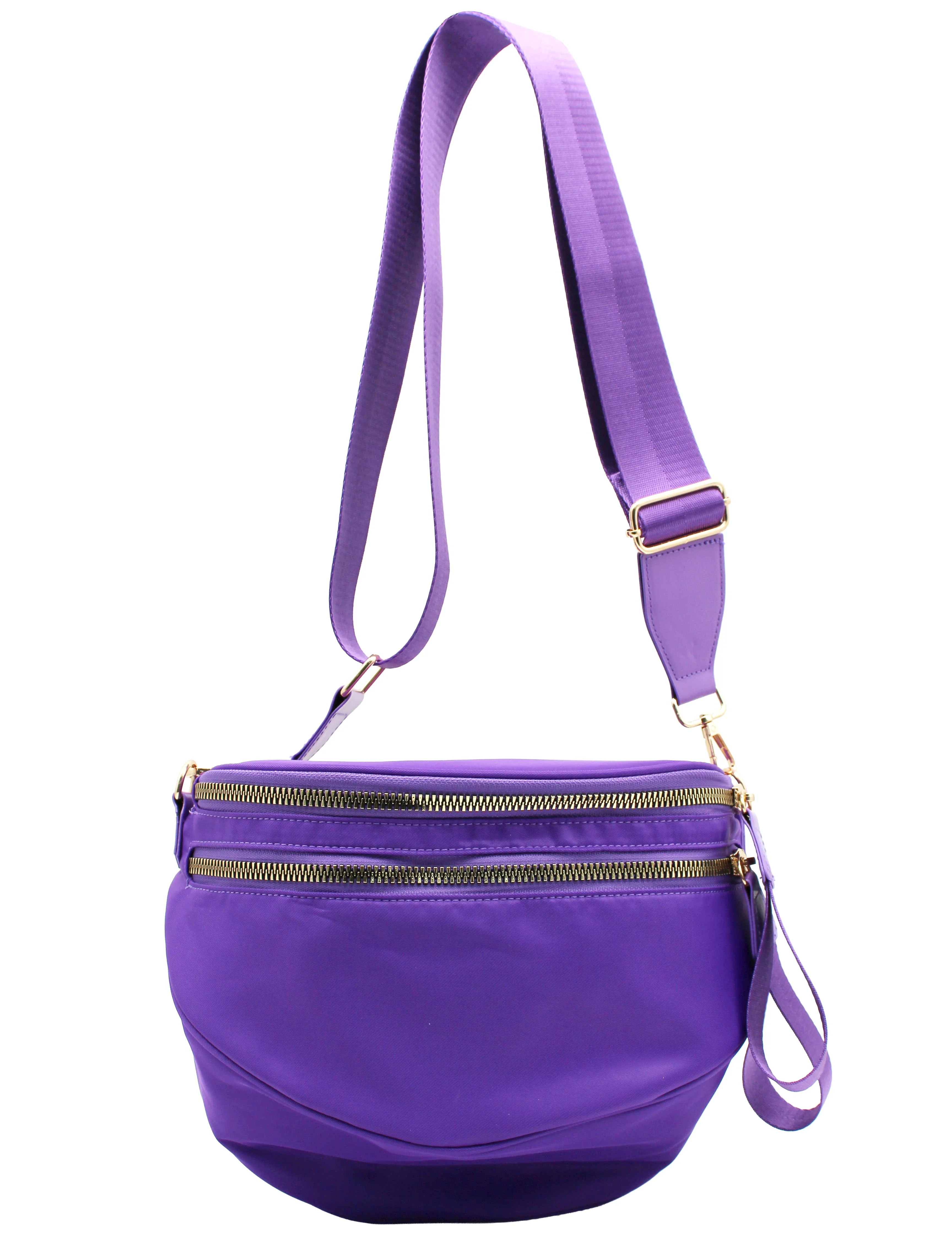 Solid Crossbody Bag - Image 16