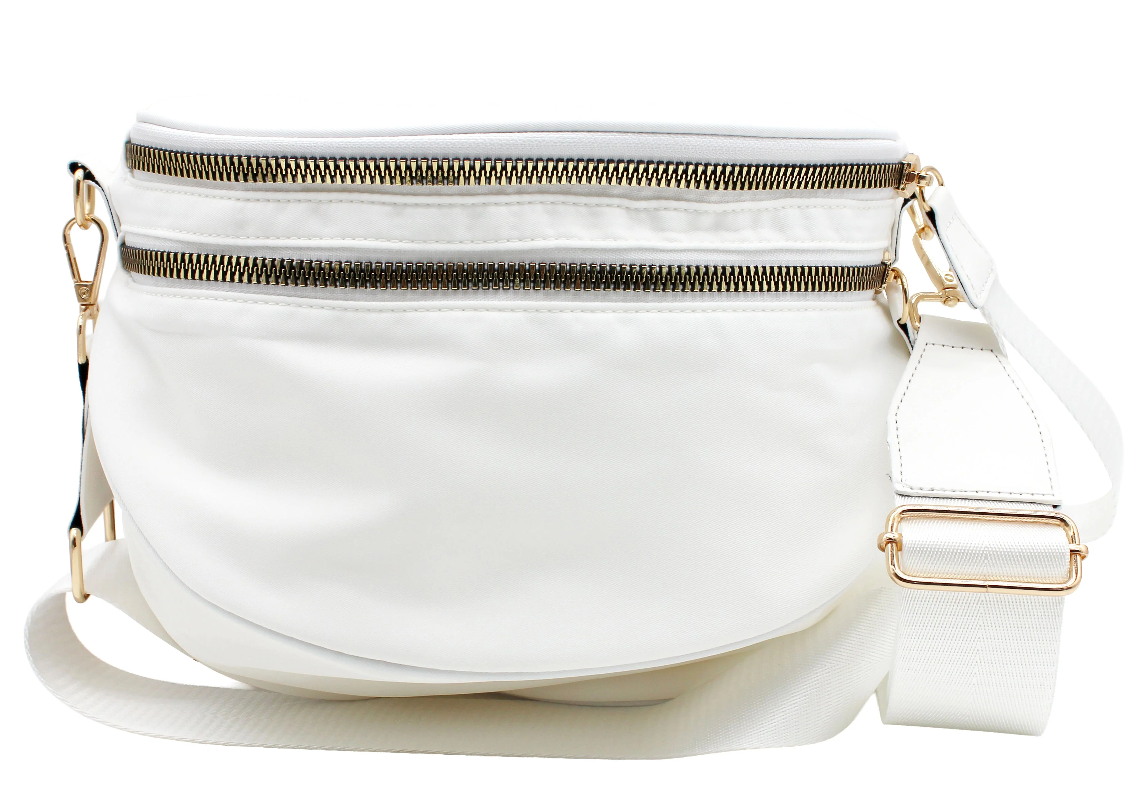 Solid Crossbody Bag - Image 3