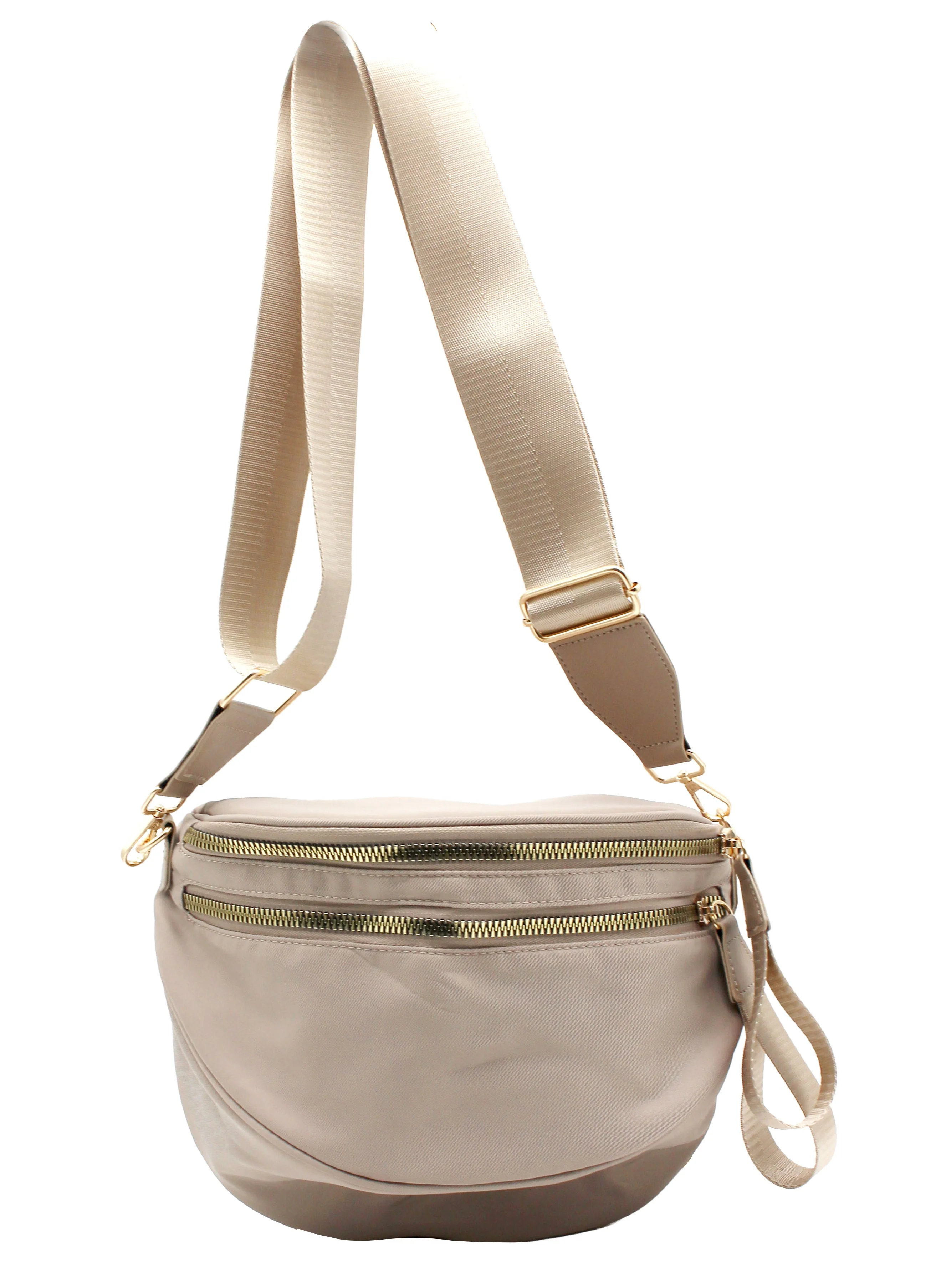 Solid Crossbody Bag - Image 5