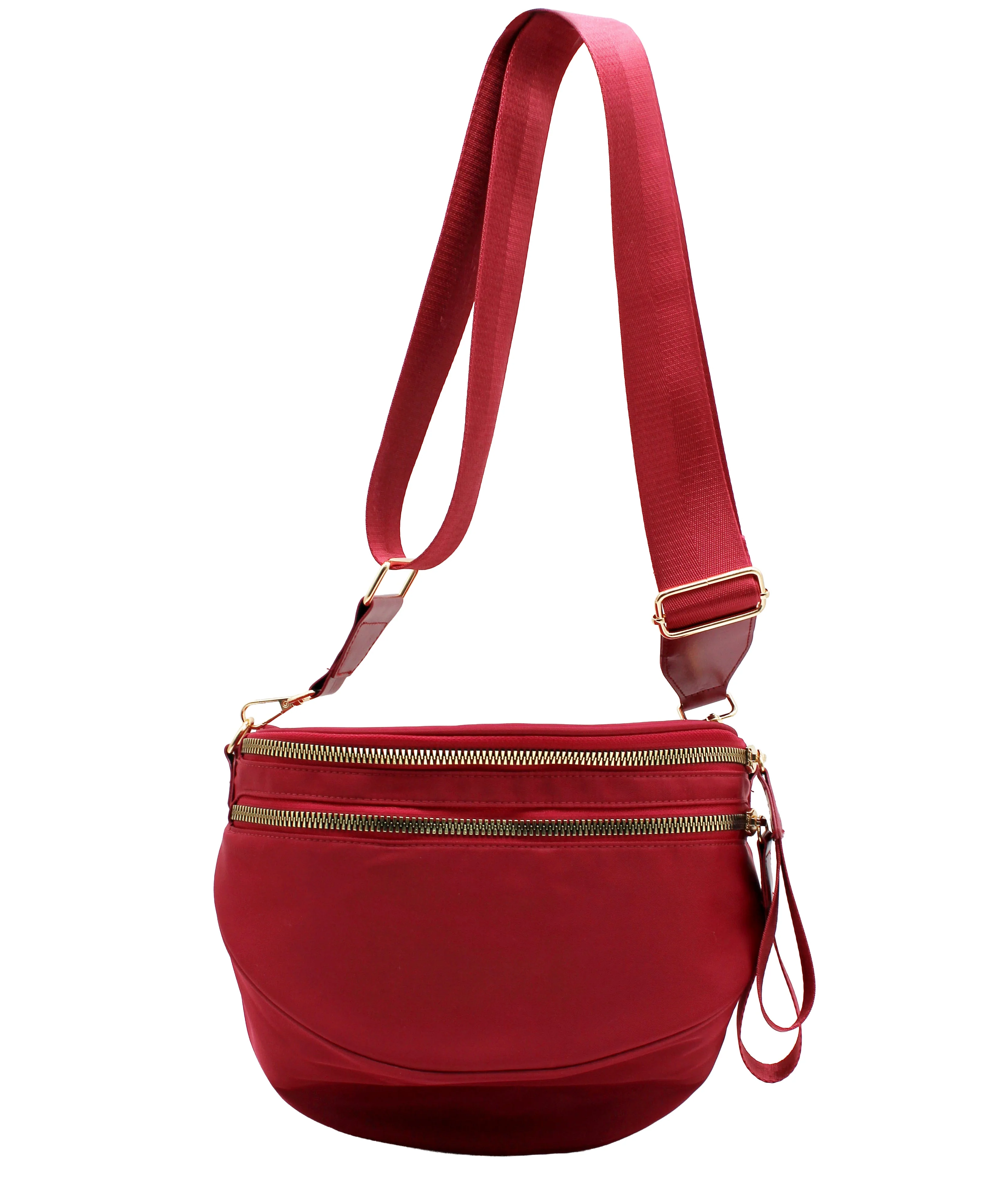 Solid Crossbody Bag - Image 8