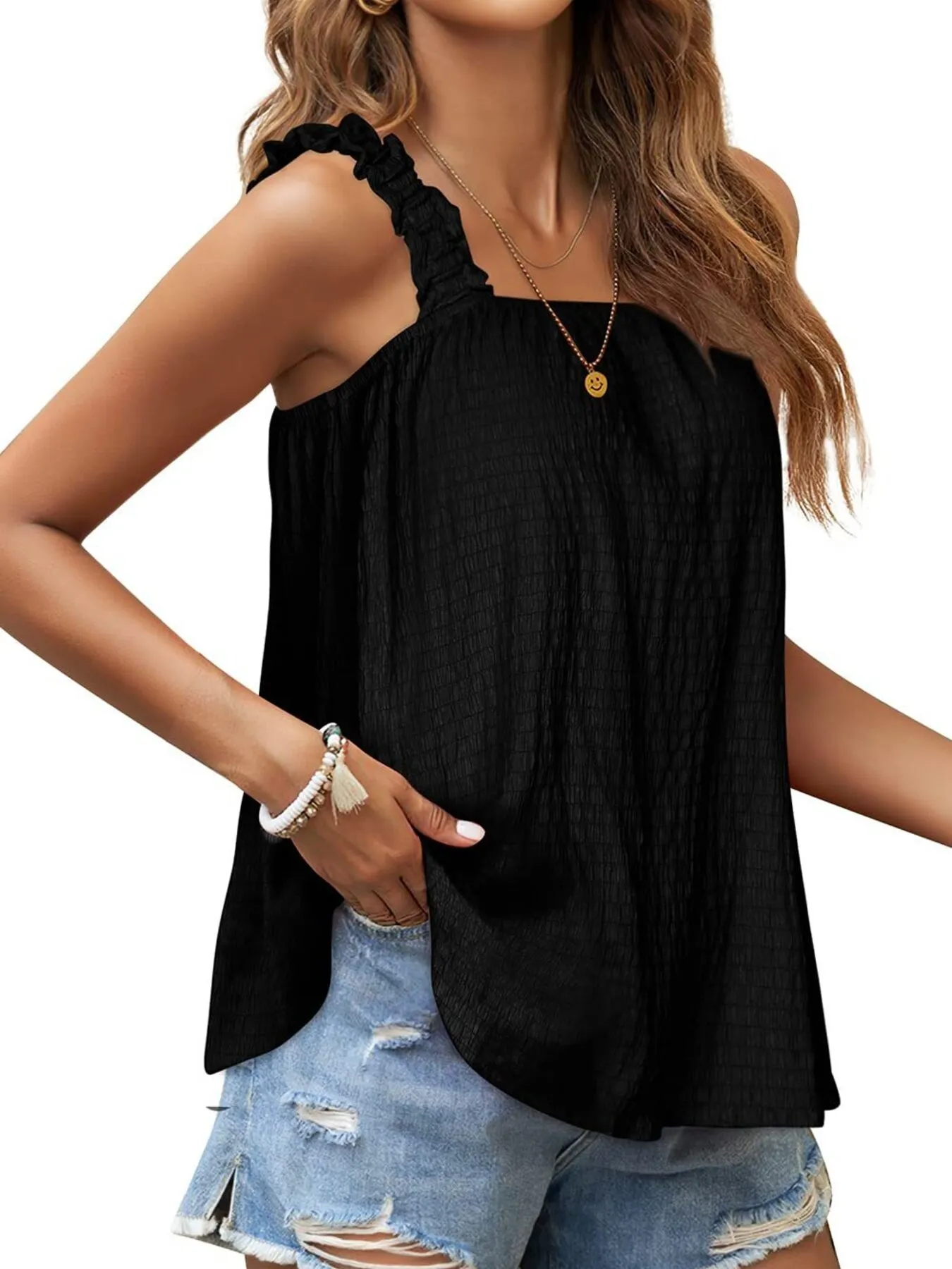 Square Neck Tank Top - Image 7