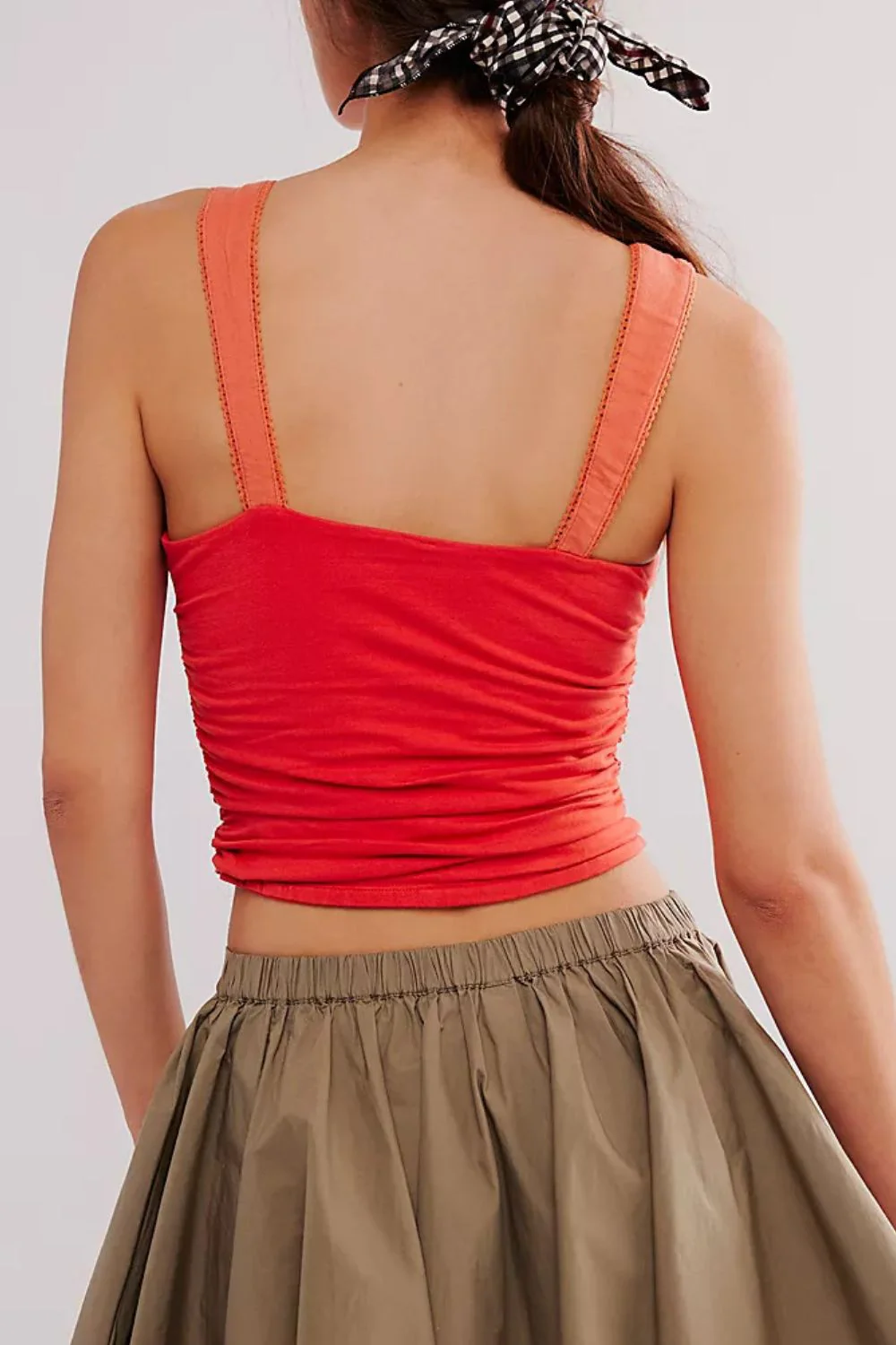 Square Neck Wide Strap Cami - Image 12