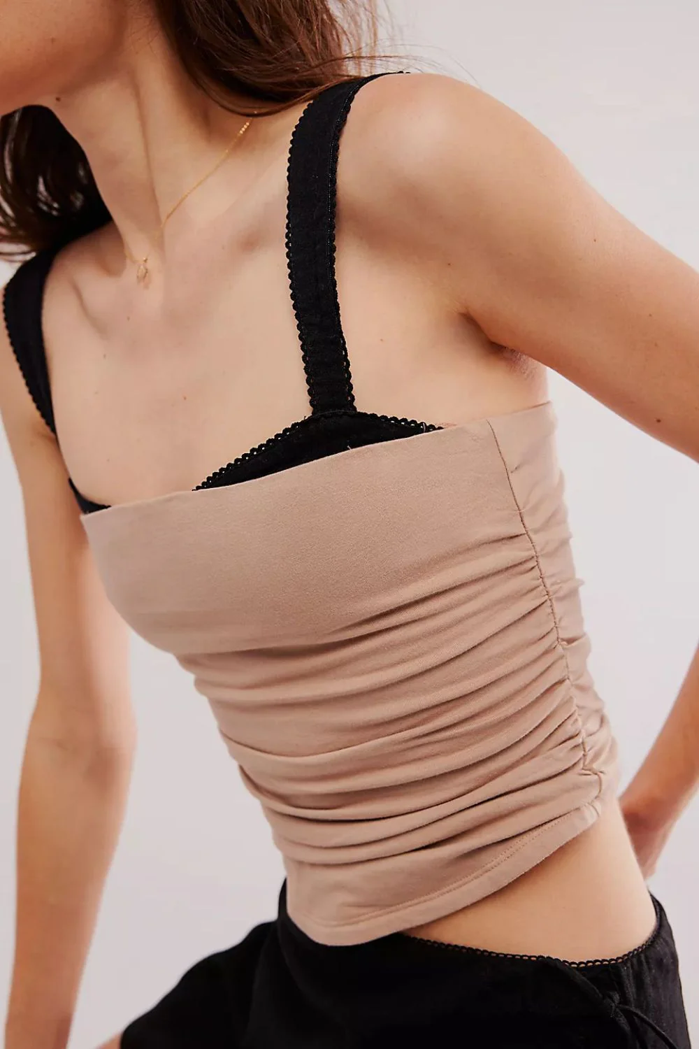 Square Neck Wide Strap Cami - Image 9