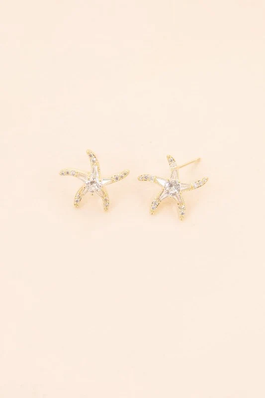 Starfish Stud Earrings - Image 4