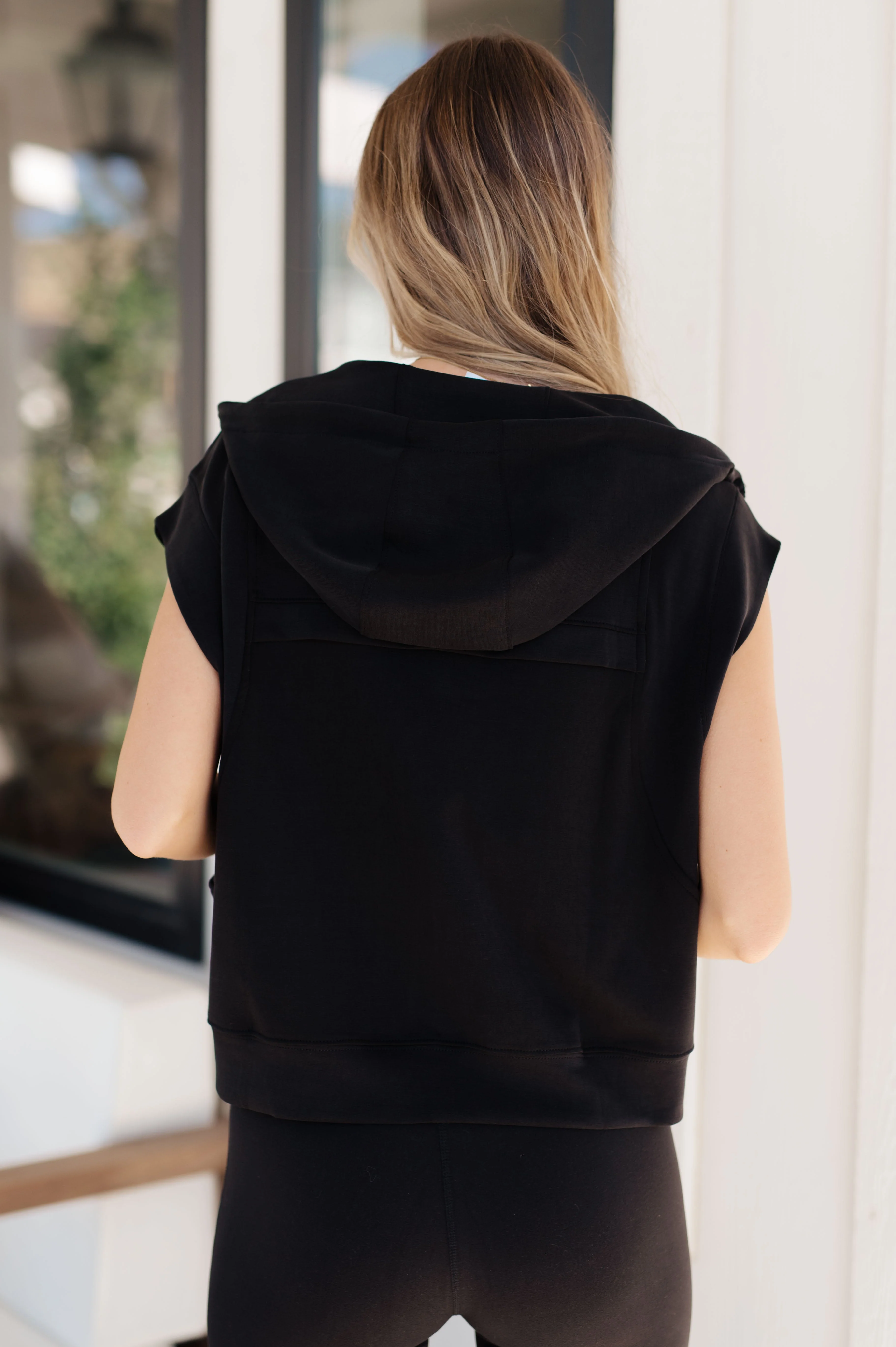 Still Moving Sleeveless Hoodie - Image 7