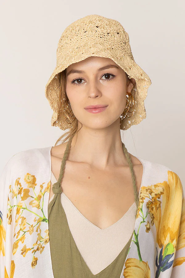 Straw Bucket Hat - Image 10