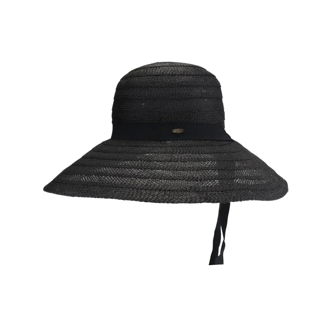 Straw Tie Band C.C Beach Hat