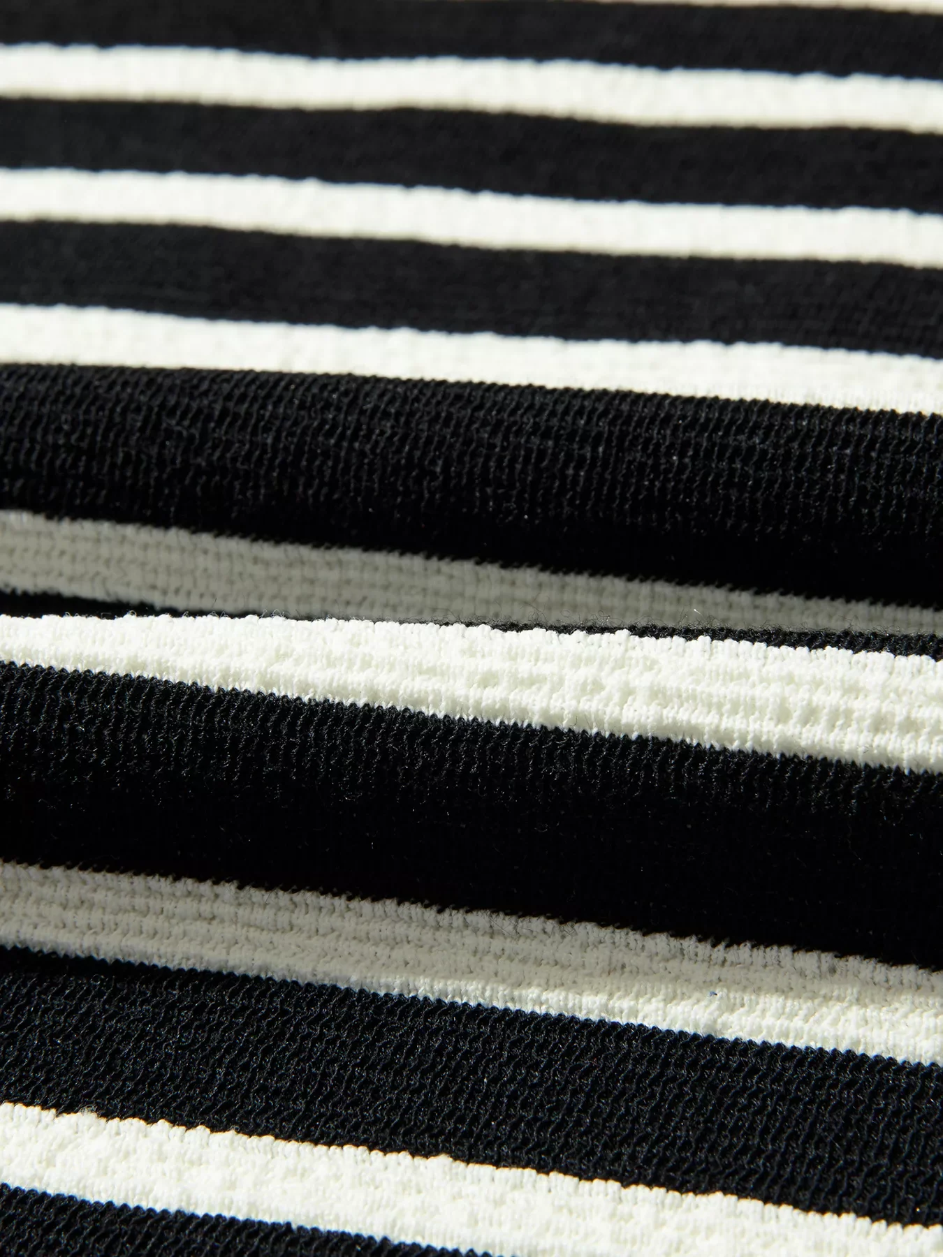 Stripe Contrast MERRY Letter Christmas Print Drop Shoulder Sweatshirt - Image 8