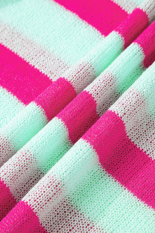 Stripe Round Neck Sweater - Image 5