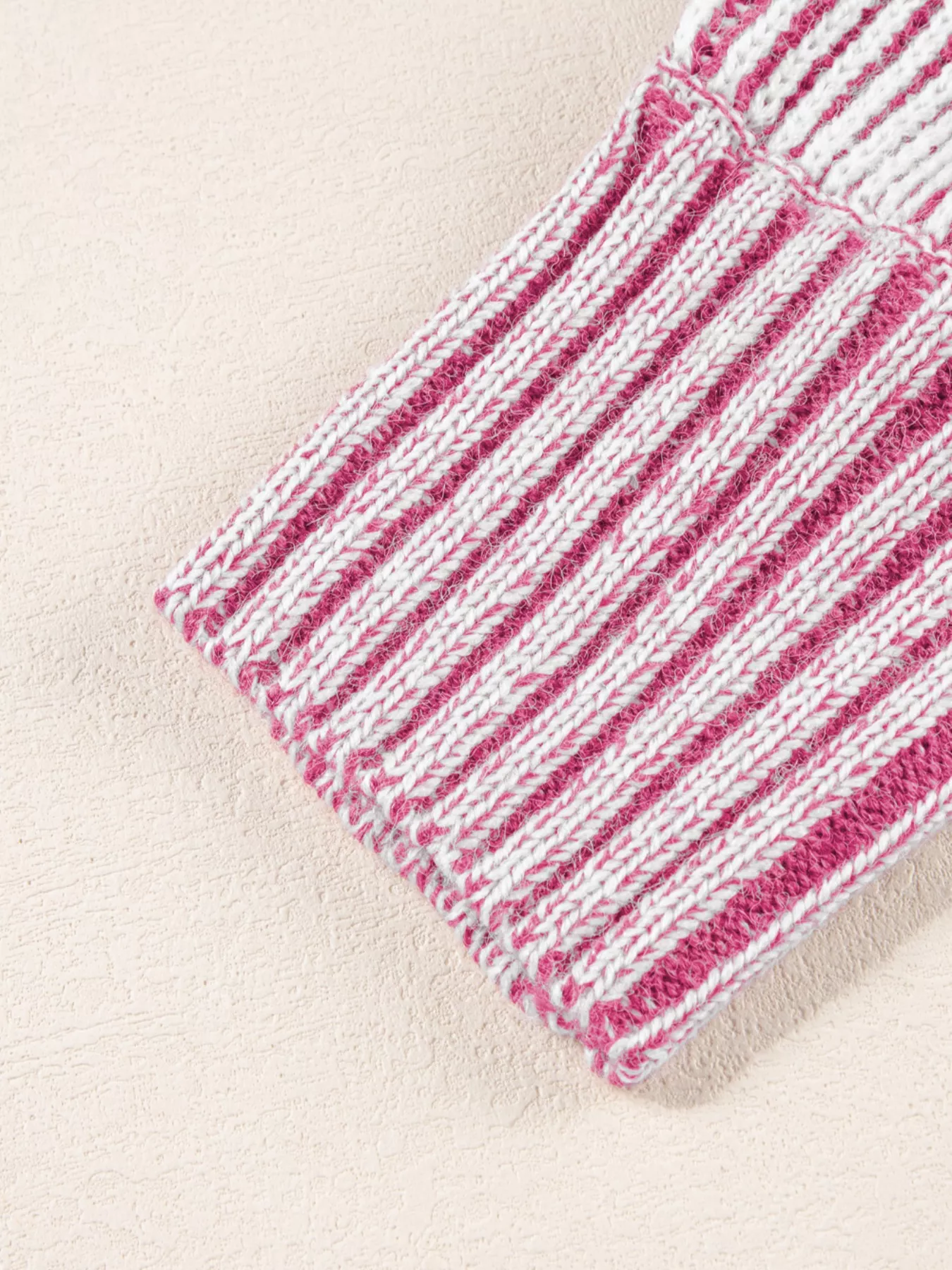 Striped Boat Neck Casual Sweater - Image 13