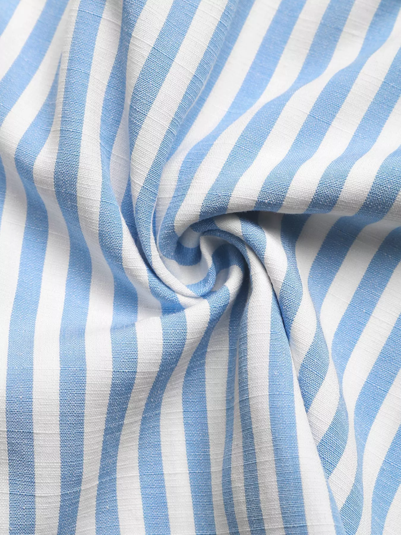 Striped Bowknot Sleeveless Top & Shorts Set - Image 13