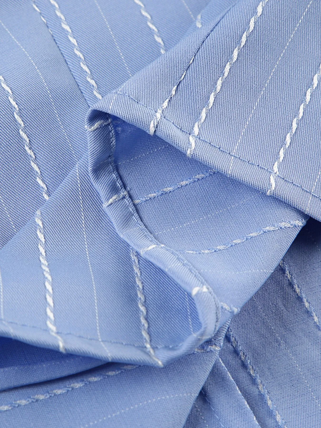 Striped Button-Down Collared Neck Shirt - Image 26