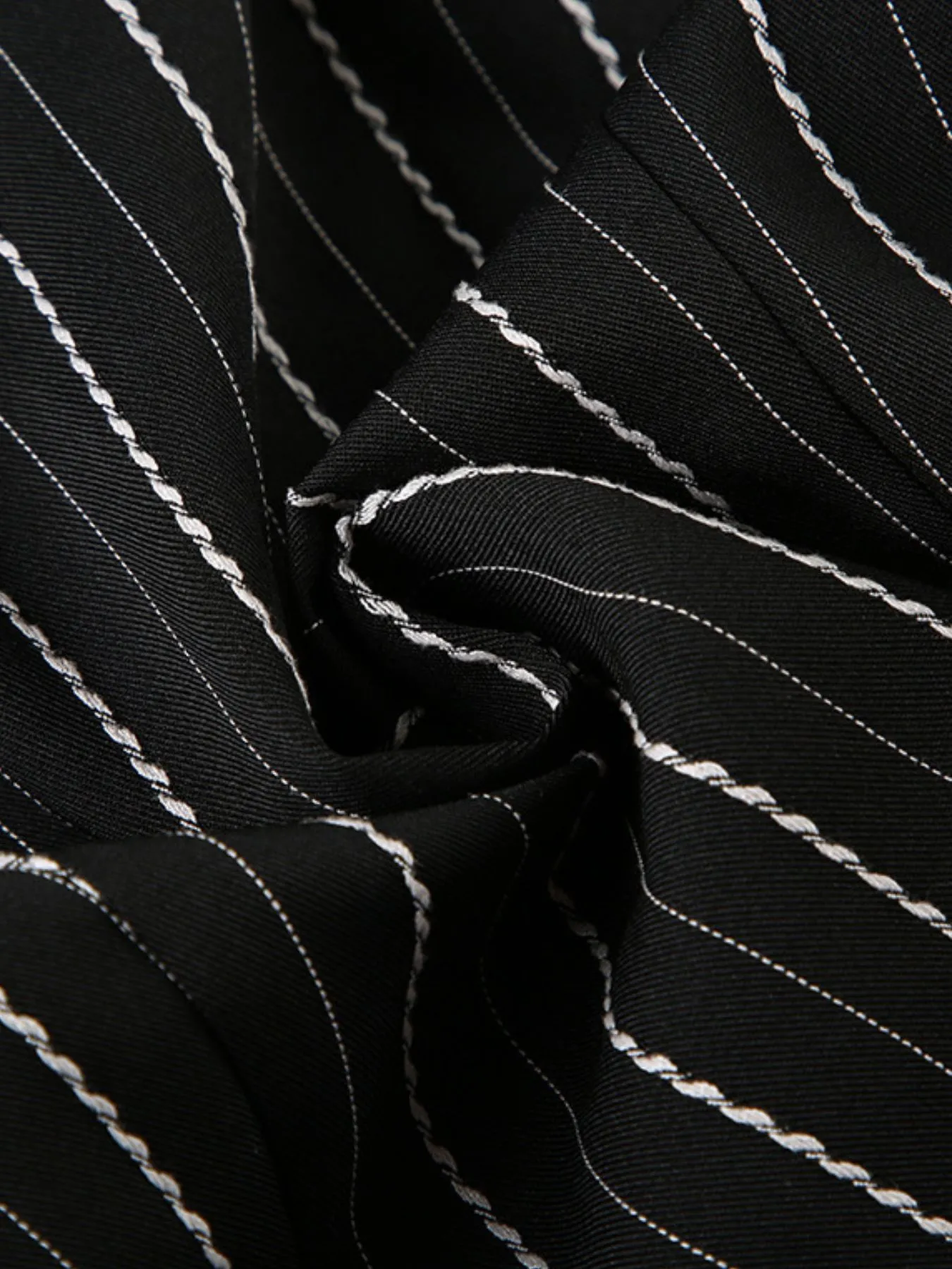 Striped Button-Down Collared Neck Shirt - Image 31