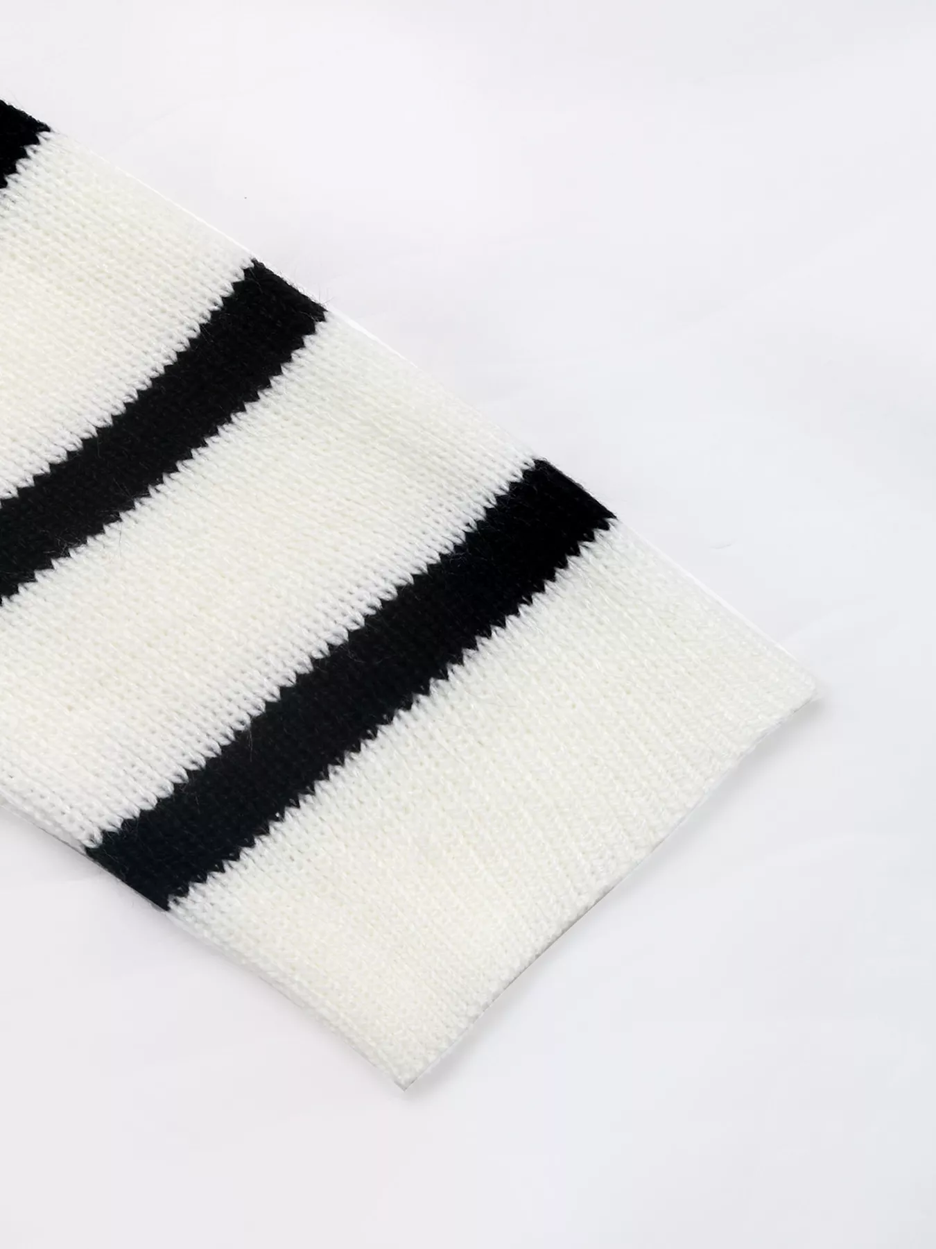 Striped Button-Front Cardigan - Image 9