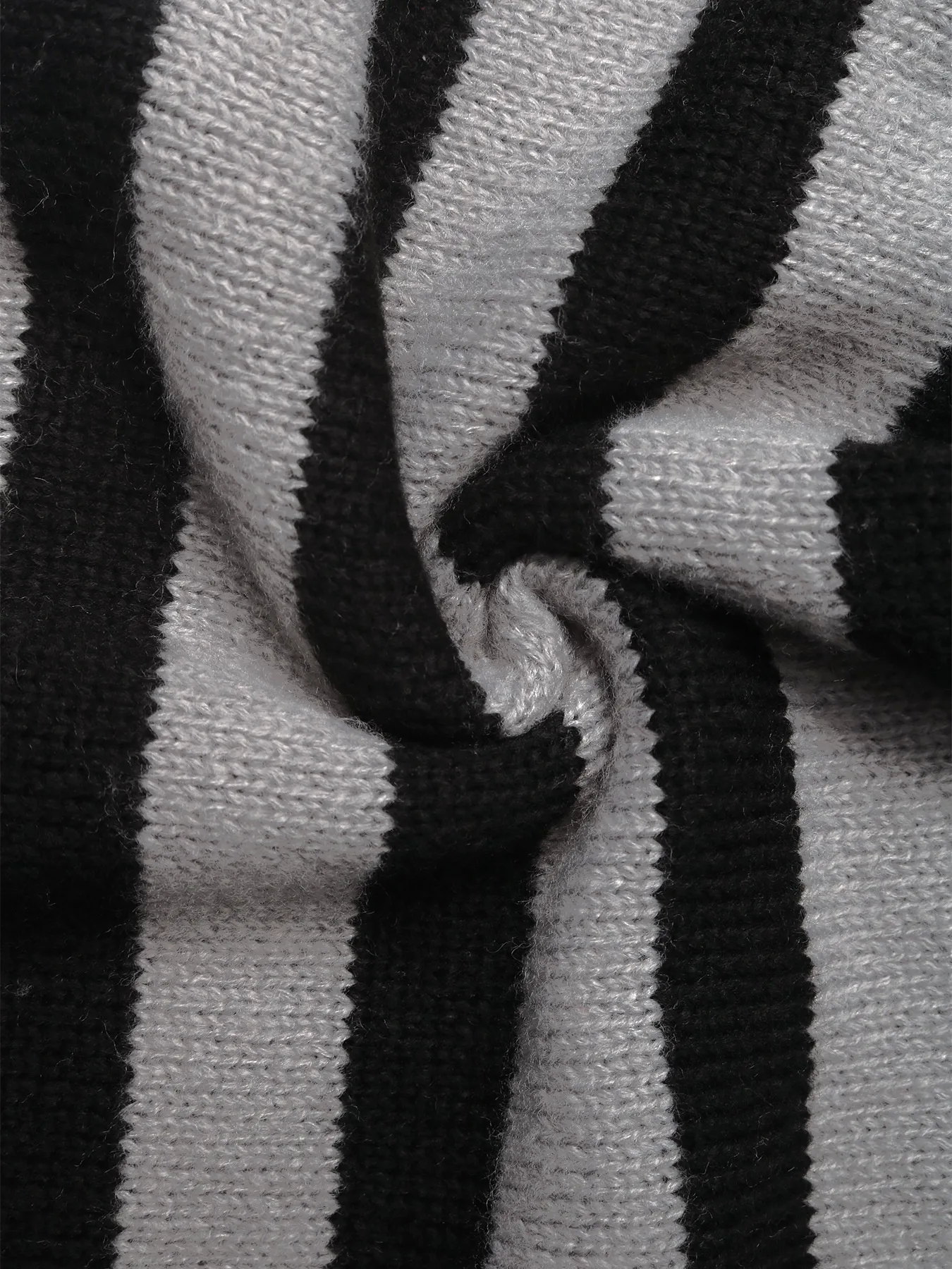 Striped Button Front Long Sleeve Sweater - Image 10