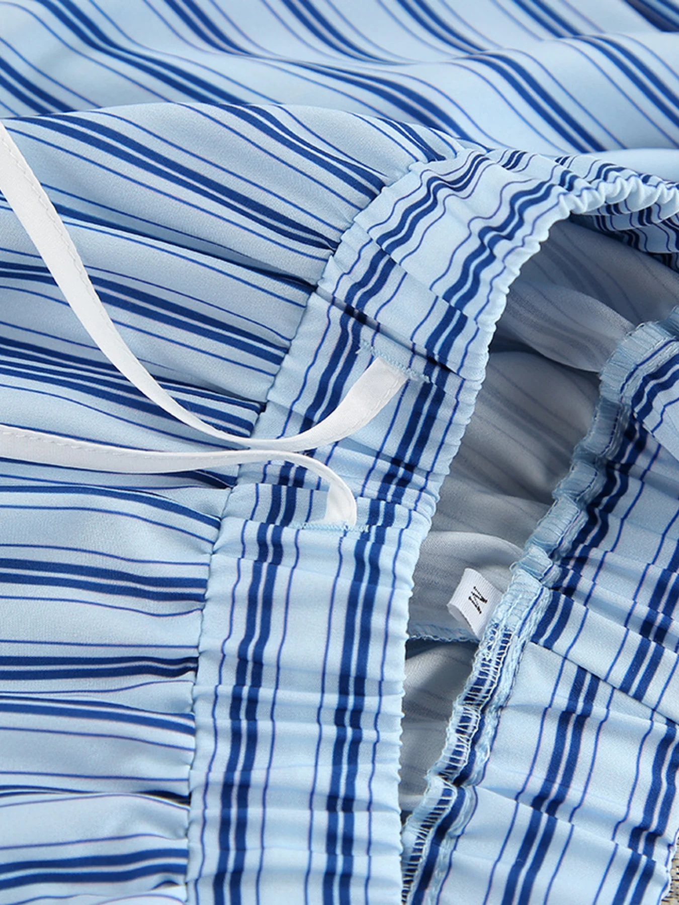 Striped Cami & Shirt and Pants Lounge Set - Image 18