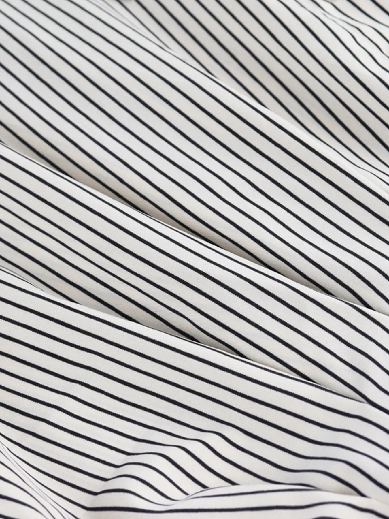 Striped Short Sleeve Button-Up Shirt - Image 11