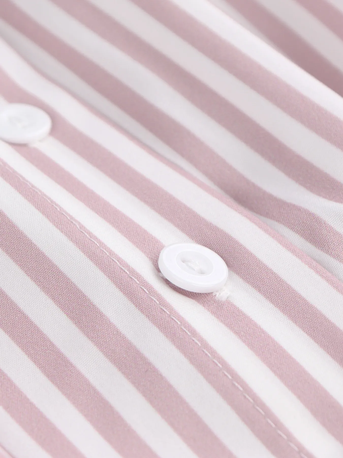 Striped Short Sleeve Button-Up Shirt - Image 19
