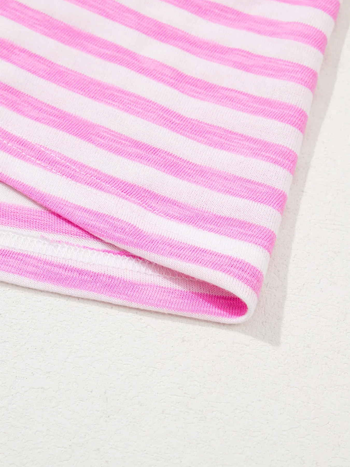 Striped V-Neck T-Shirt - Image 7