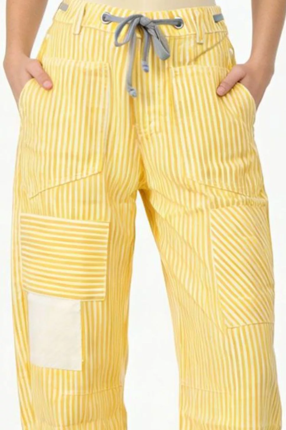 Striped Wide-Leg Pants - Image 14