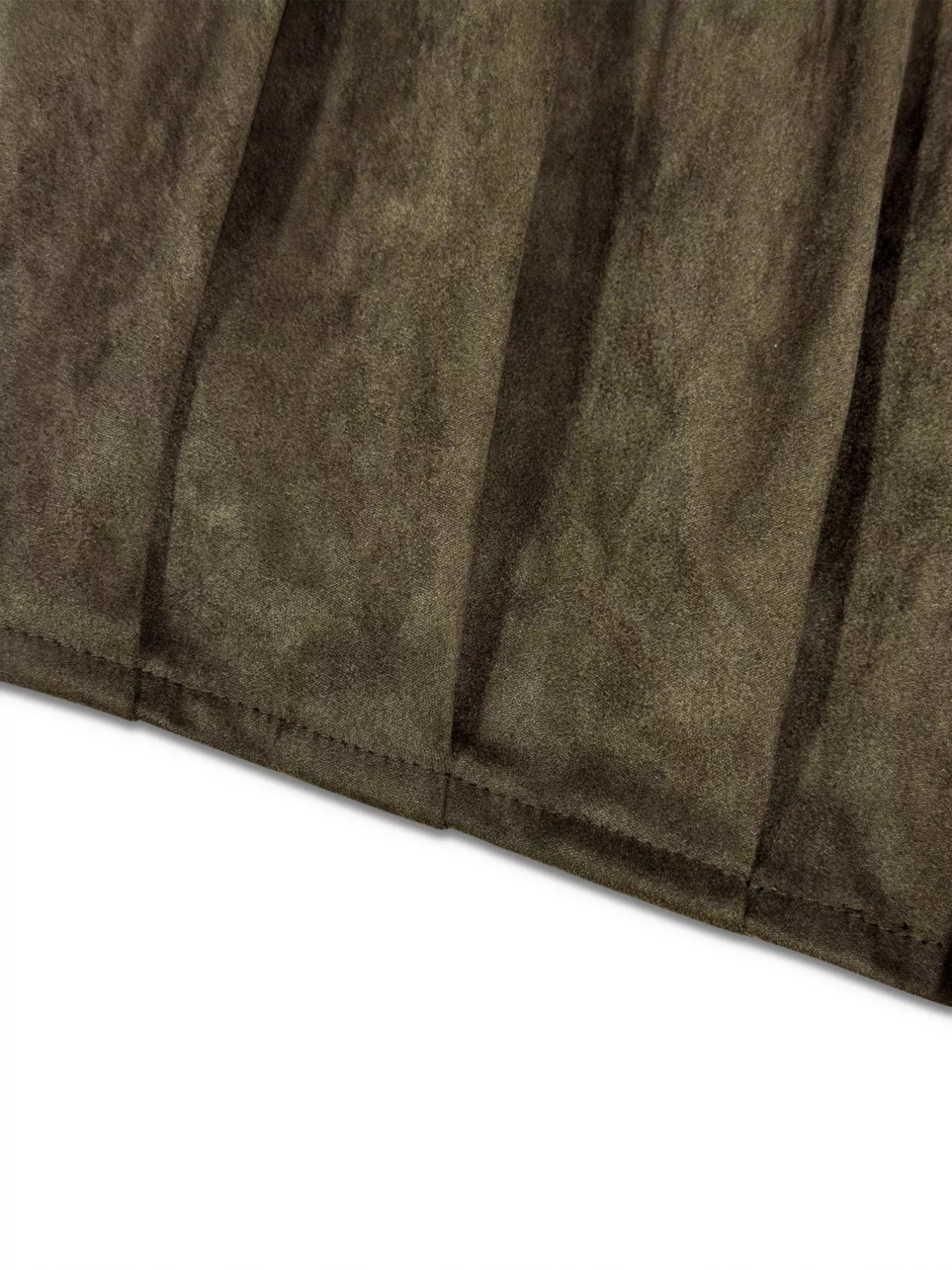 Suede Cropped Bomber Jacket - Image 11