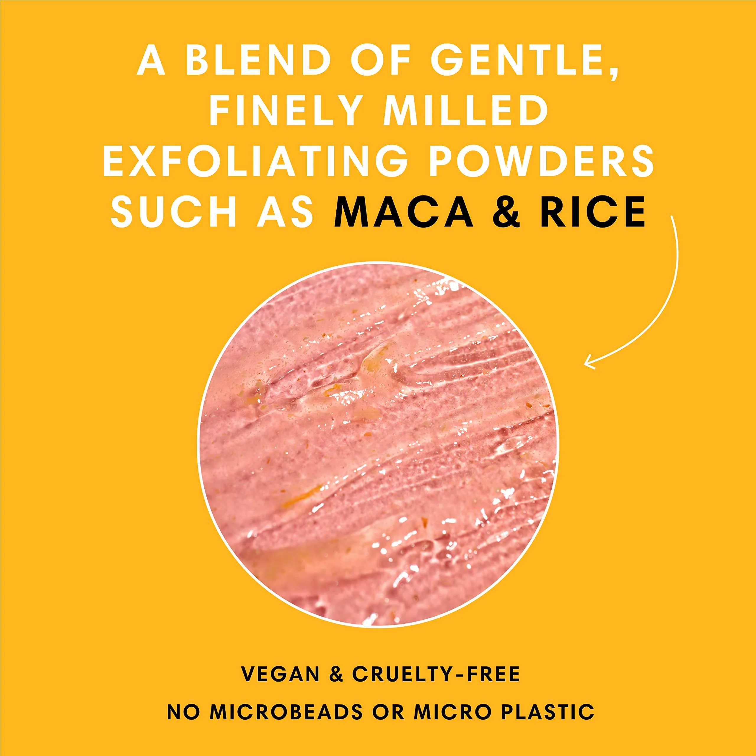 Sweet Chef Ginger + Vitamin C Powershot Polishing Mask - Brightening Face Mask for Dark Spots & Uneven Skin Tone + Maca, Rice Powders & AHA Face Exfoliant & Resurfacing Formula (3.4oz) - Image 6