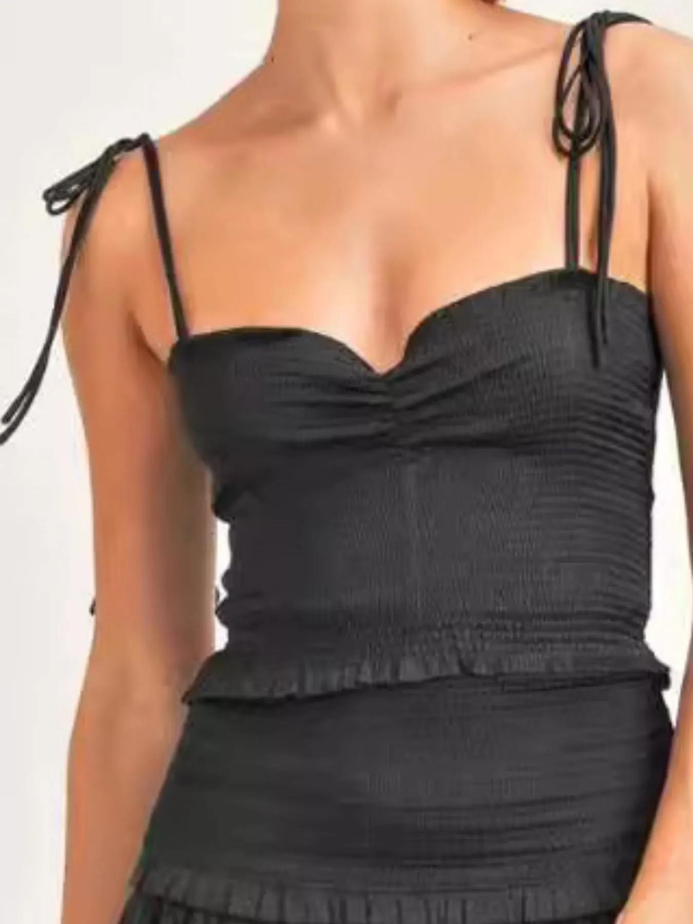 Sweetheart Neck Cami and Skirt Set - Image 8