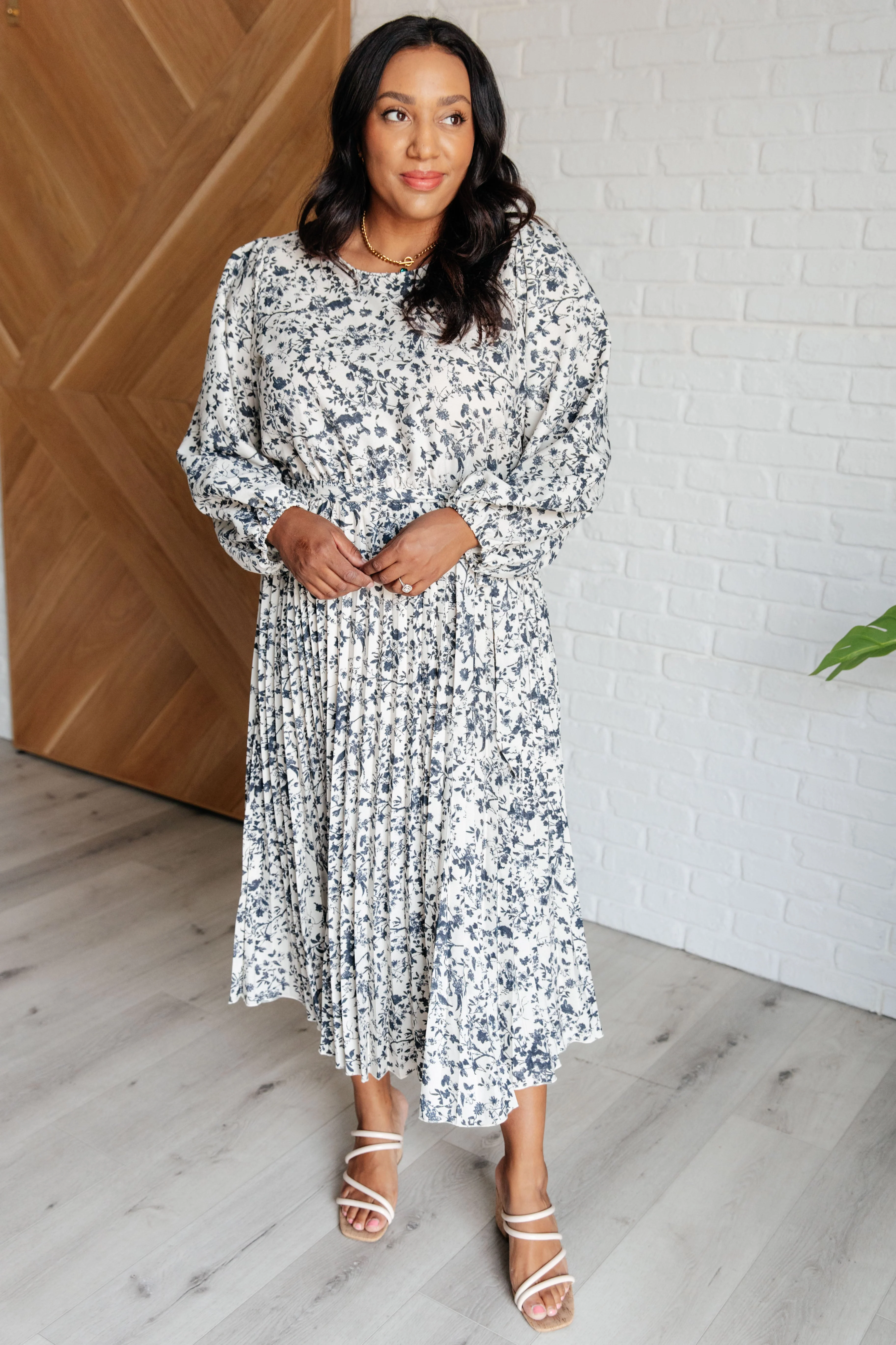 Tea Time Pleated Dress - Image 2