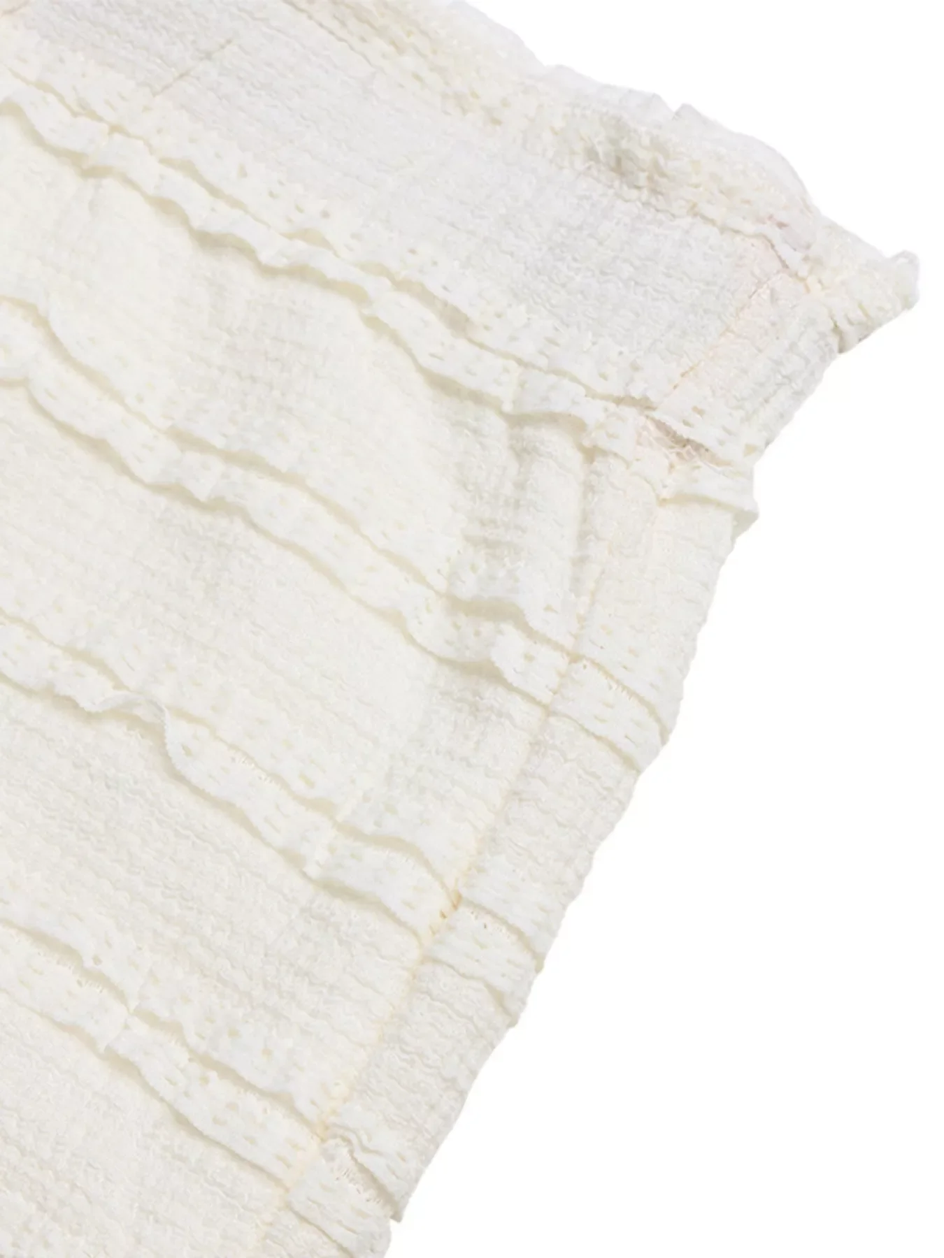 Textured A-Line Midi Skirt - Image 8