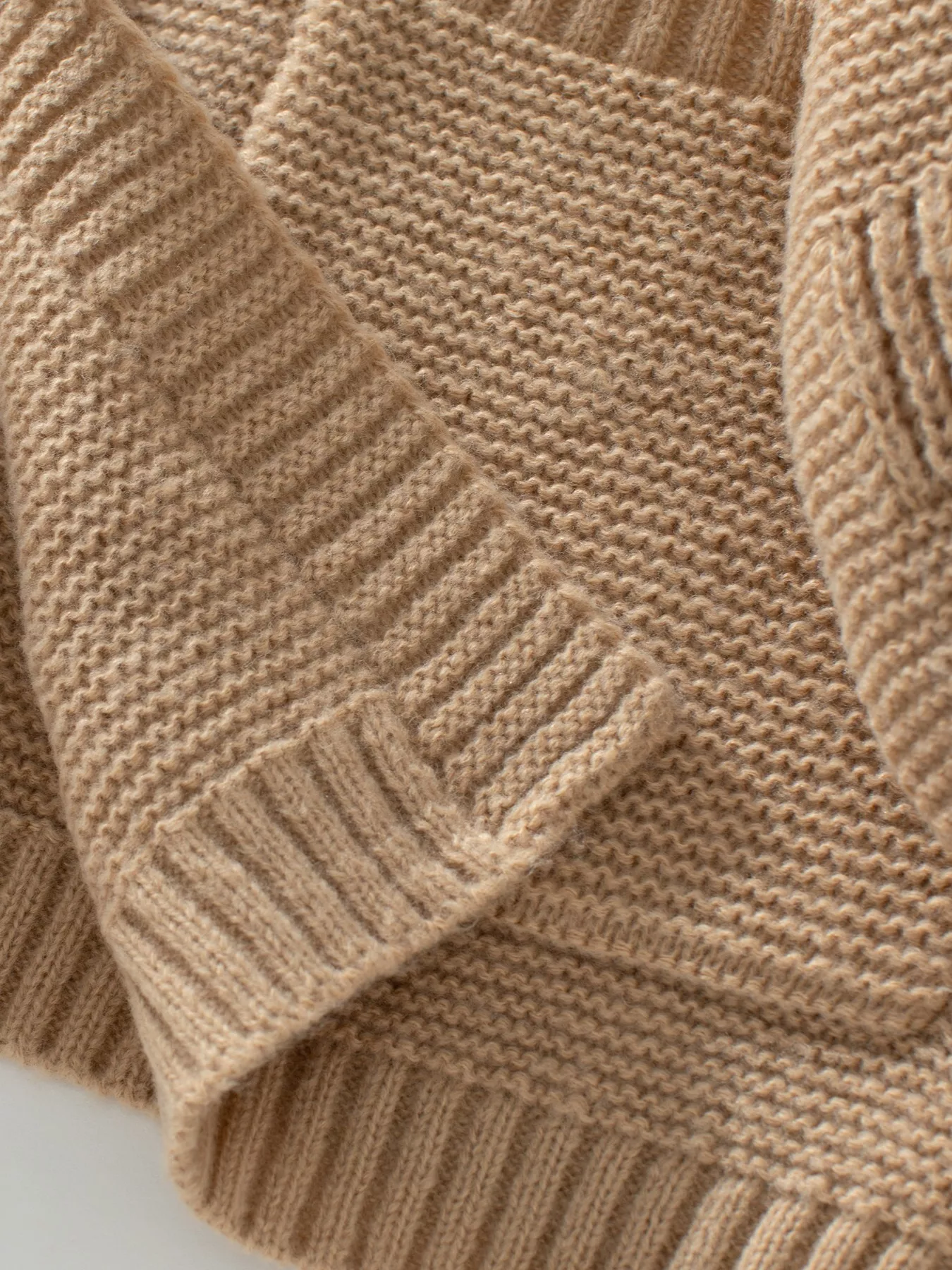 Textured Knit Open Front Cardigan - Image 19